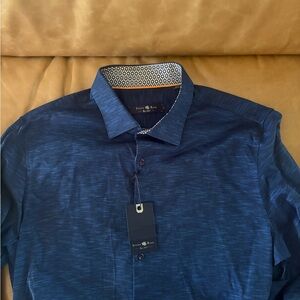 Stone Rose Men's Long Sleeve Shirt Slim fit